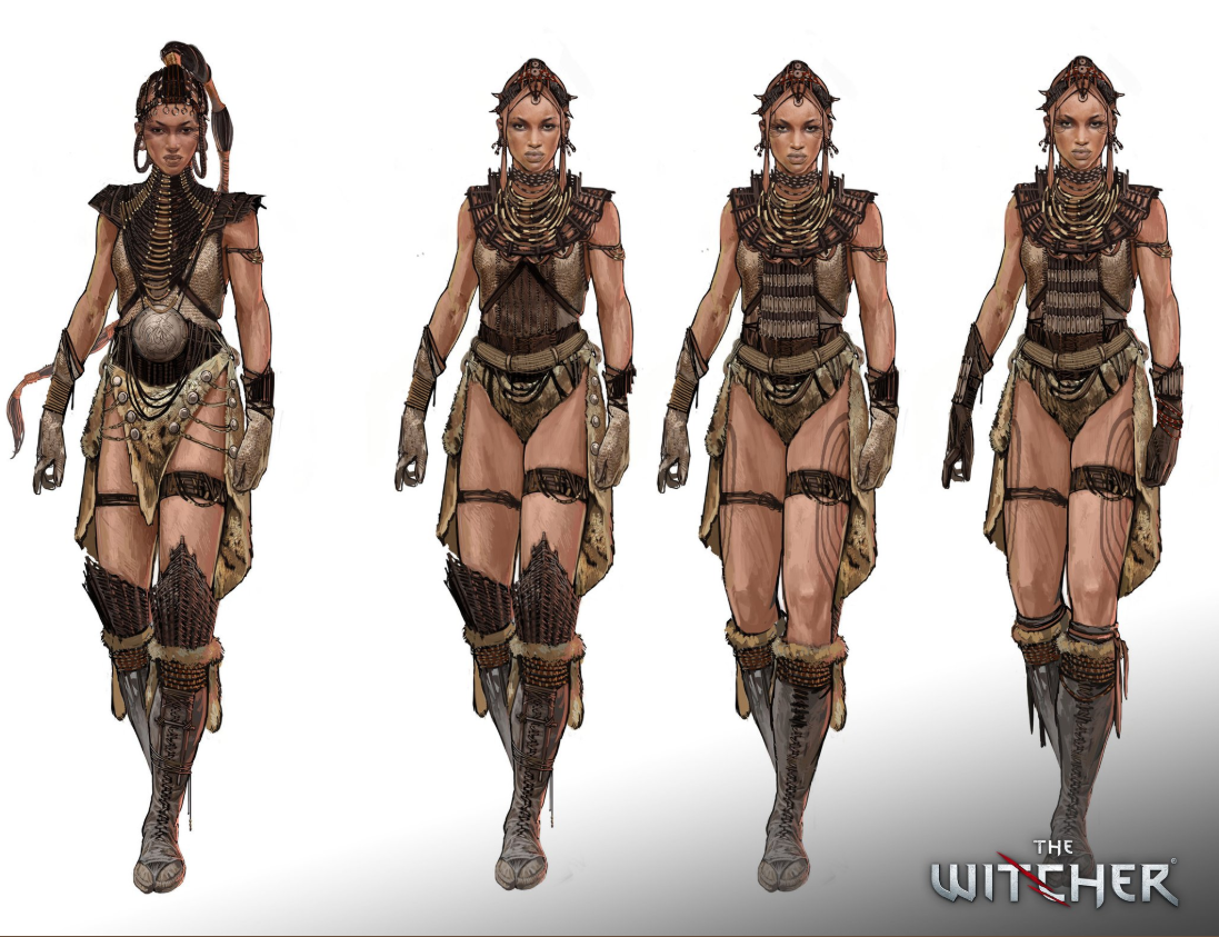 Witcher Fact #11 - Witcher, Concept Art, Triss Merigold, Zerricans, Translation, Longpost