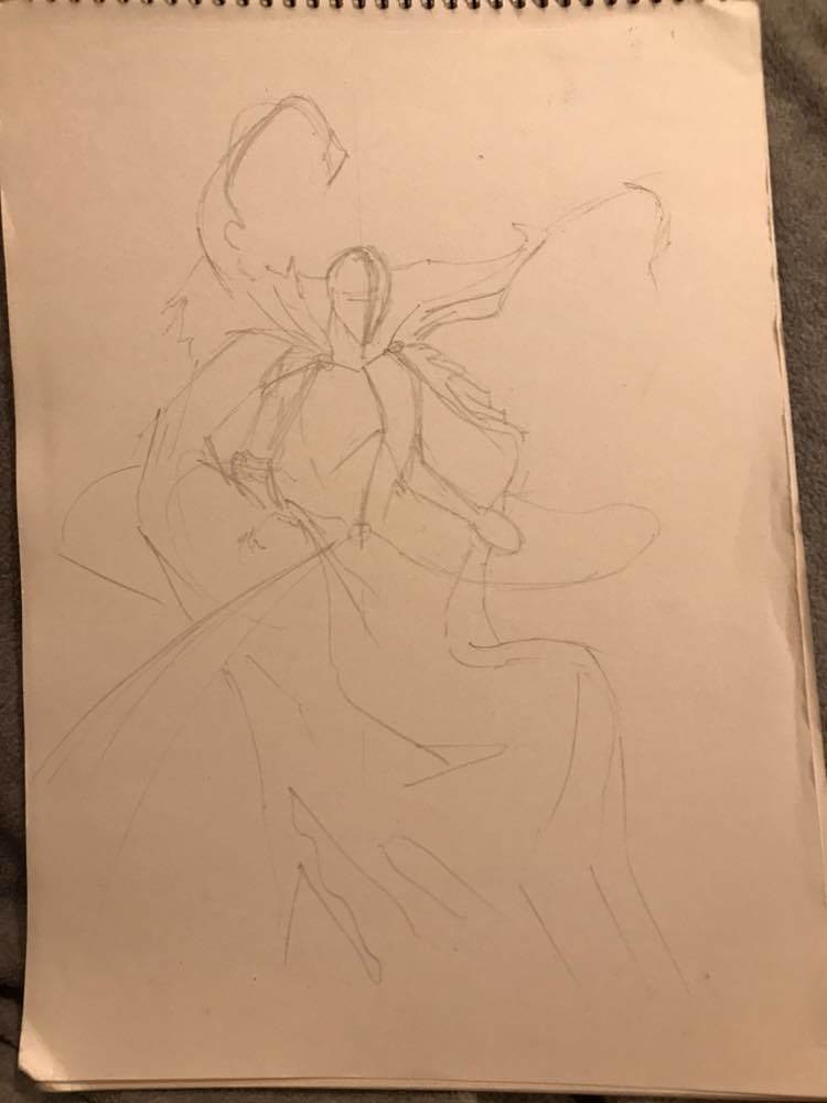 Sketch Spawn. - My, Spawn, Sketch, Comics, Drawing, Longpost