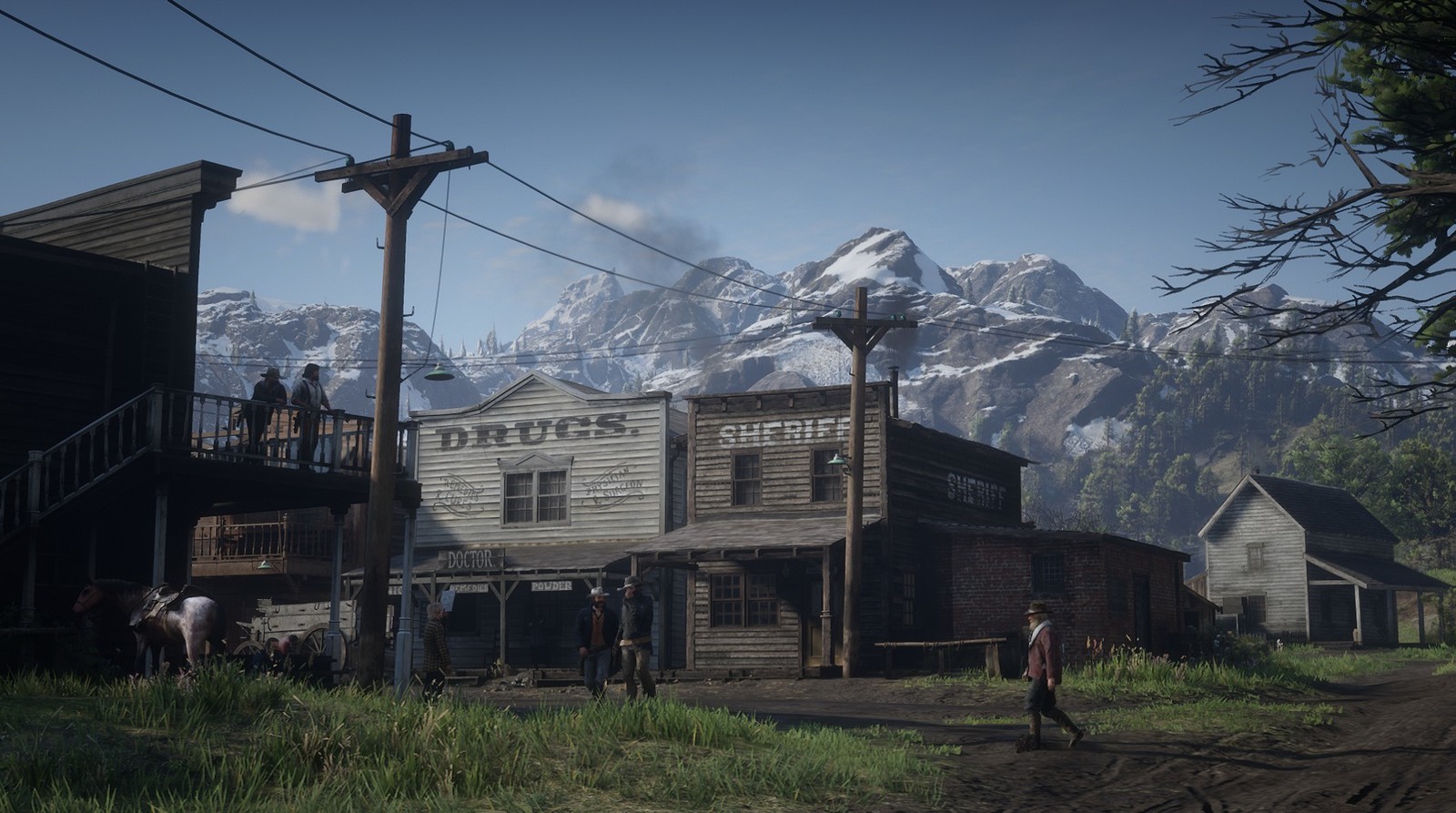 The beauty of RDR2. - Red dead redemption, Red dead redemption 2, Rockstar, Screenshot, Games, Game art, Wild West, Longpost