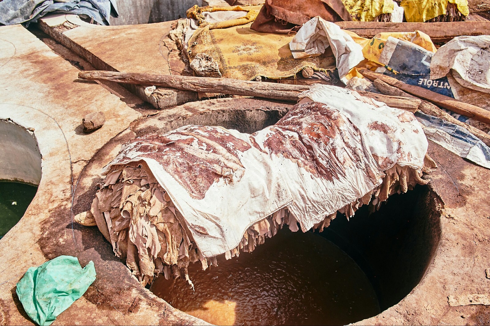 Circle Morocco: Tanneries of Marrakech - My, Travels, Longpost, Morocco, Marrakech, Leather, Arabs