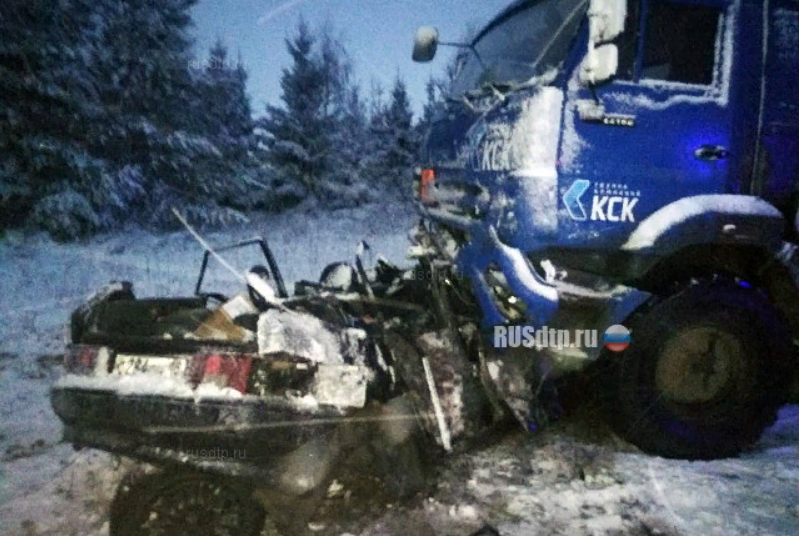 Winter classic - Road accident, Gloomy, Skidded, Death, Udmurtia, Video, Negative