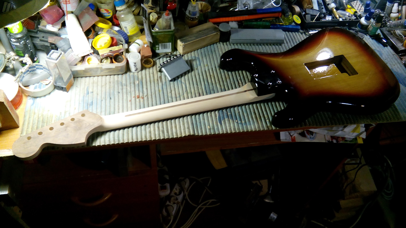 The process of making an electric guitar - My, Guitar, Longpost, Musical instruments, Handmade