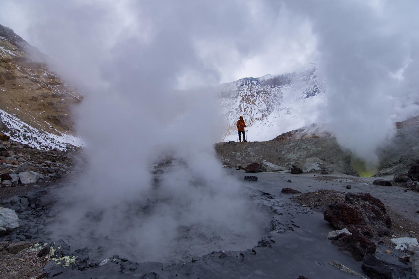 Autumn trip to Kamchatka - My, Kamchatka, Travel across Russia, Volcano, Tourism, The photo, Longpost, Koryaksky Volcano, Gorely Volcano, Mutnovsky Volcano