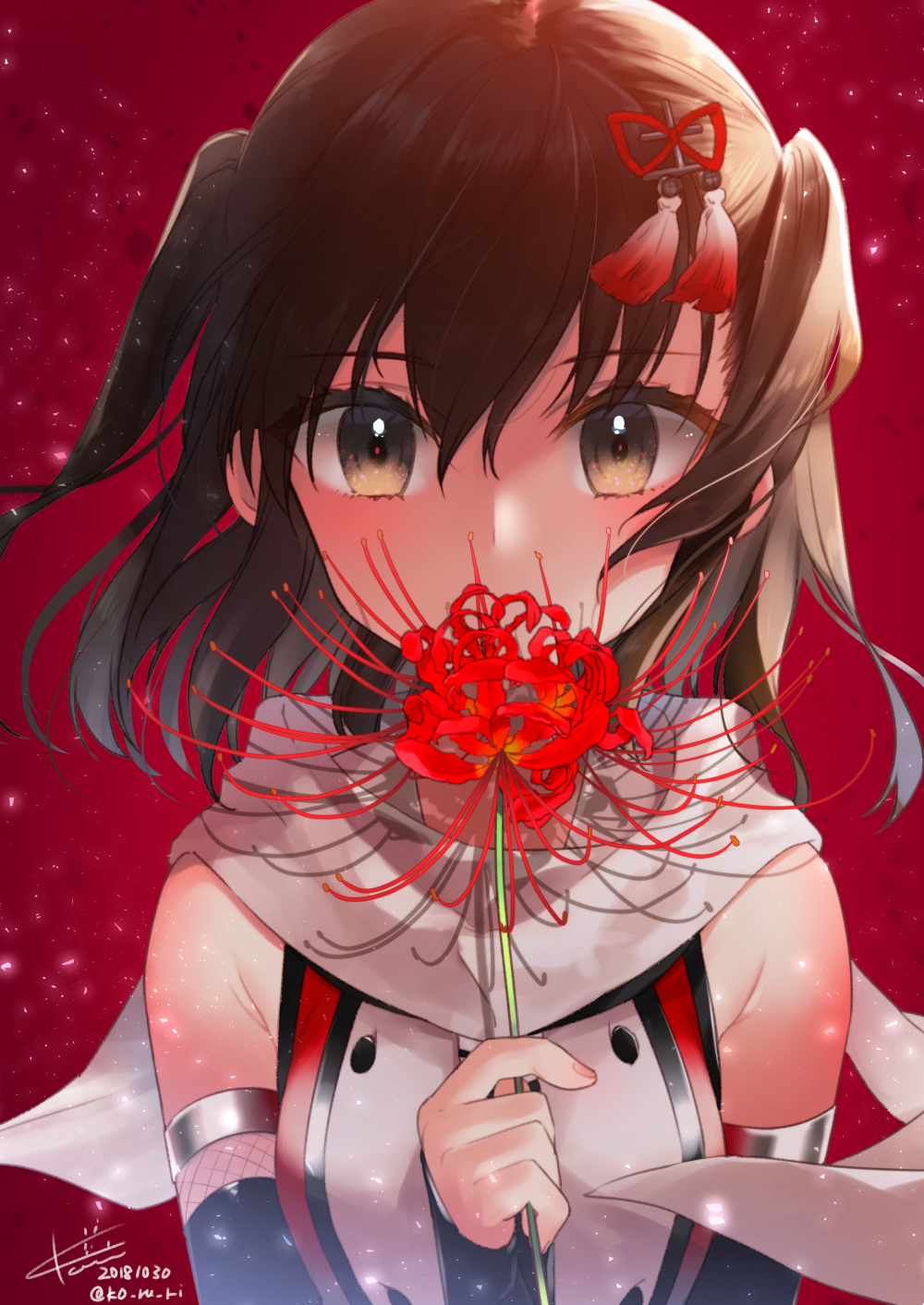 Sendai - Kantai collection, Sendai, Anime, Anime art, Happy launch Day, Lycoris, Koruri