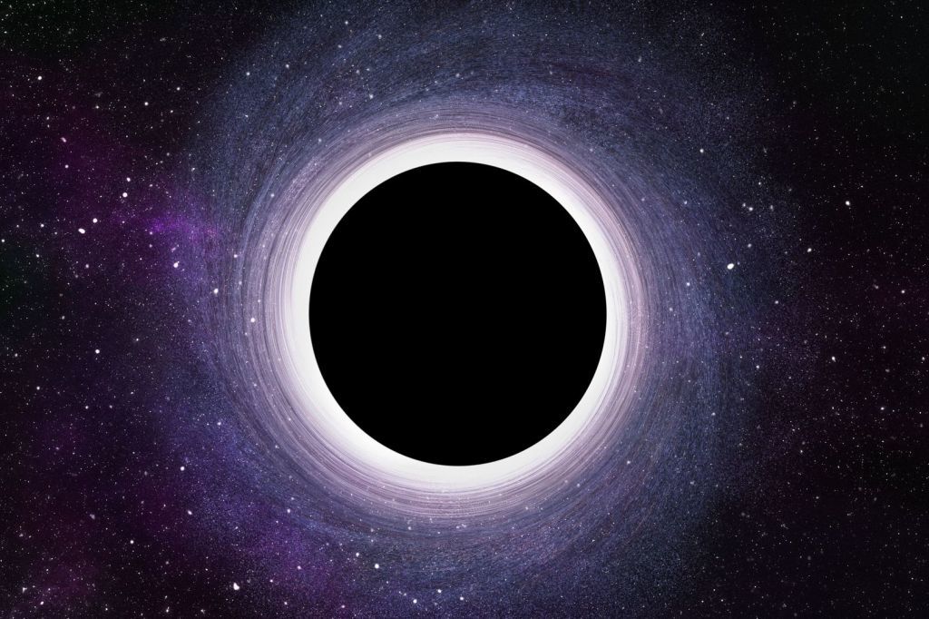 Прорыв Рваные Большая Черная Дыра В Белой Книге Стоковые Фотографии | FreeImages