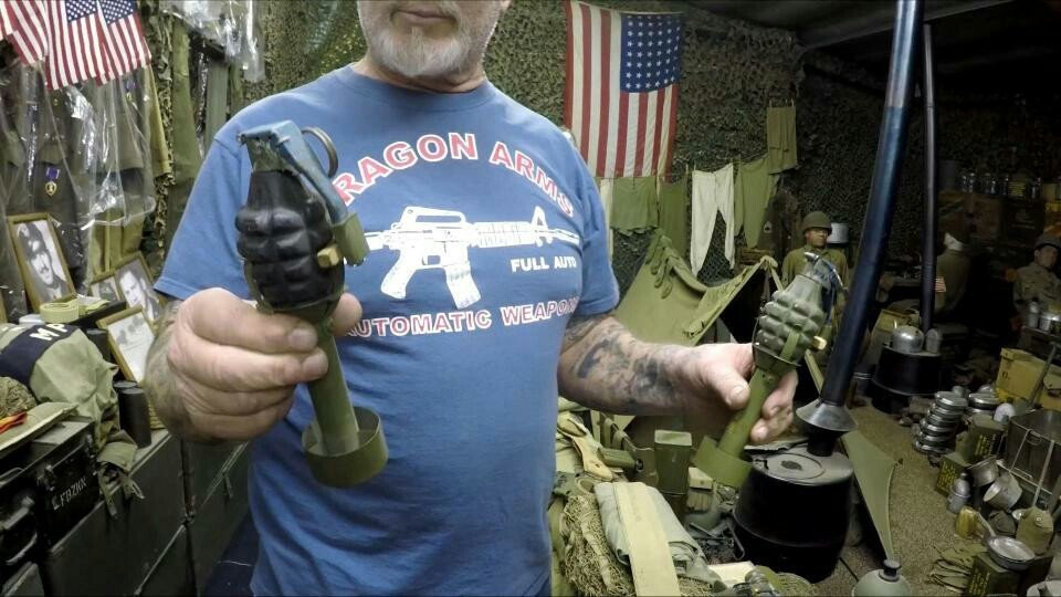 US retiree is the most armed man on the planet - The americans, Collection, Weapon, Baron of Arms, , Longpost
