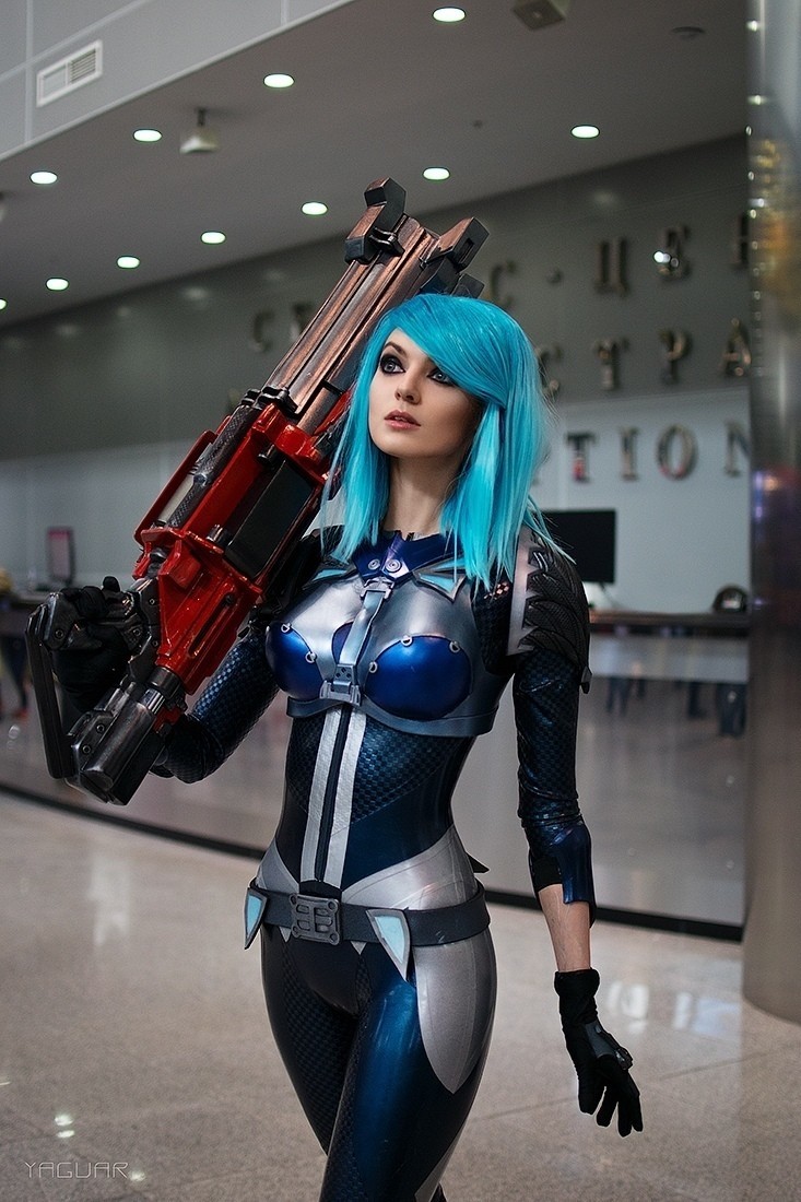 Nyx from quake champions - Cosplay, Quake Champions, Longpost, Girls, Mightyraccoon