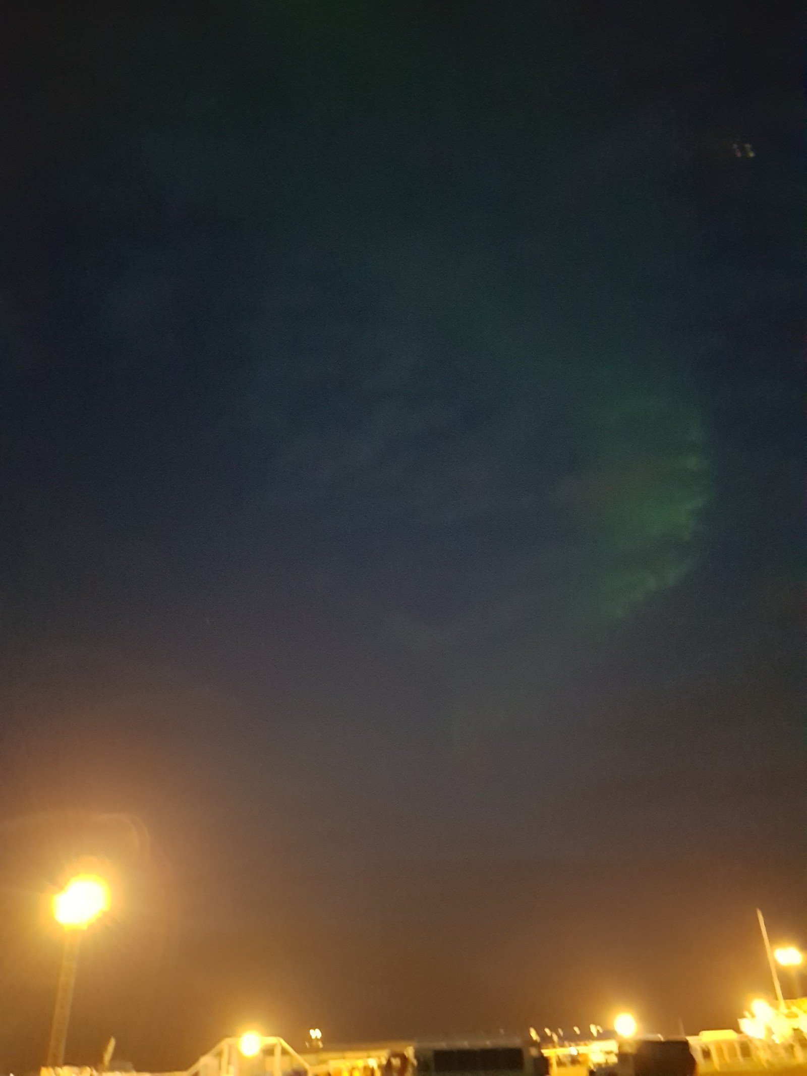 Northern Lights, on Sabbath September 4, 2018 - My, YAMAL LNG, Sabbeta, Watch, Longpost