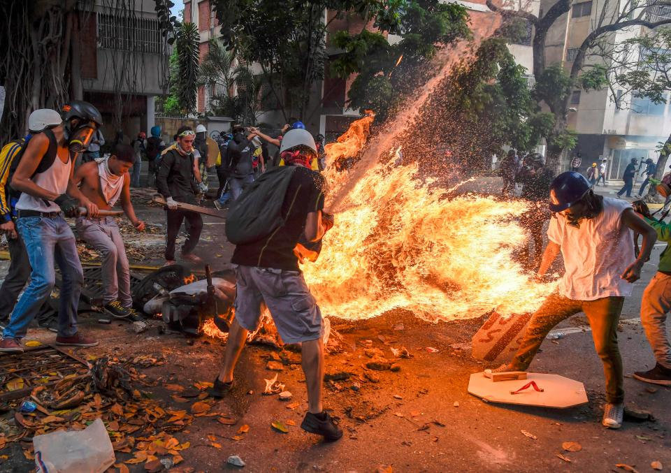 Photo of the year! - Protest actions, Venezuela, Nicholas Maduro, Longpost