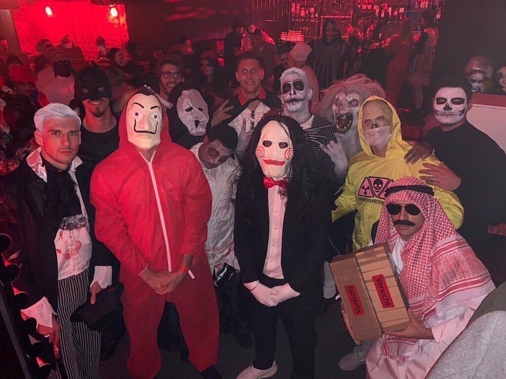 Bayern Munich celebrates Halloween - Football, Bayern Munich