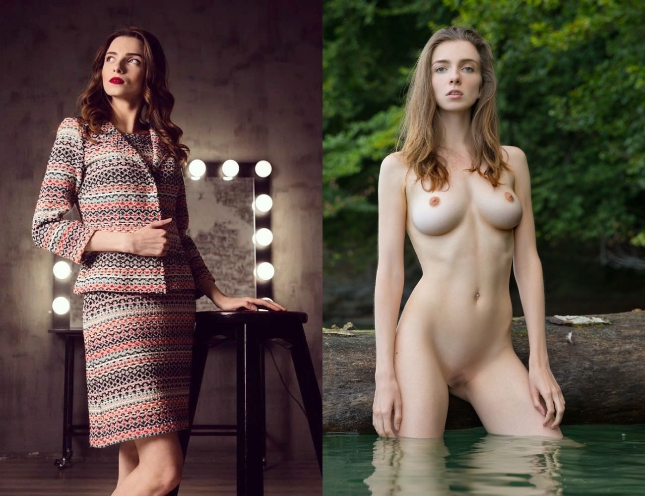 On / off - NSFW, The photo, Girls, Erotic, Longpost, OnOff