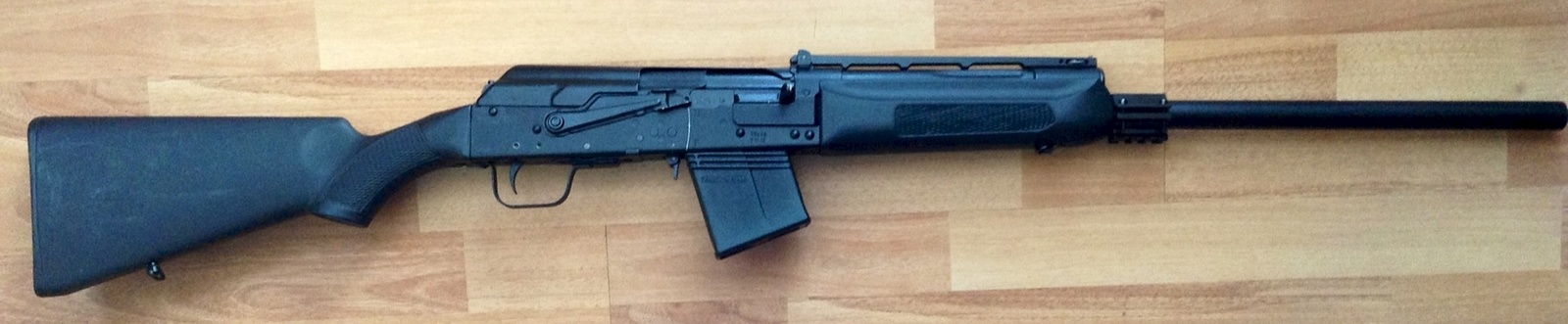 Saiga-12 and its tuning. - My, Weapon, Tuning, Saiga, Longpost