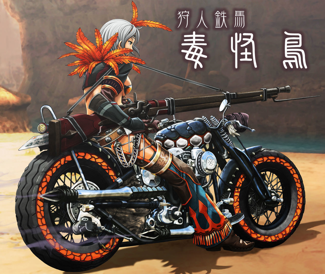 Chicks and Cycles - Anime art, A selection, Motorcycles, Drawing, Moto, Longpost