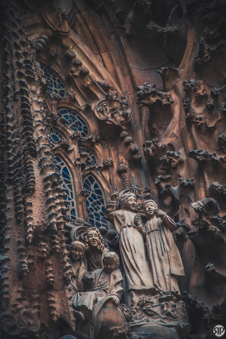 Sagrada Familia - My, , Barcelona, Sagrada Familia, Architecture, Antoni Gaudi, Longpost, Barcelona city