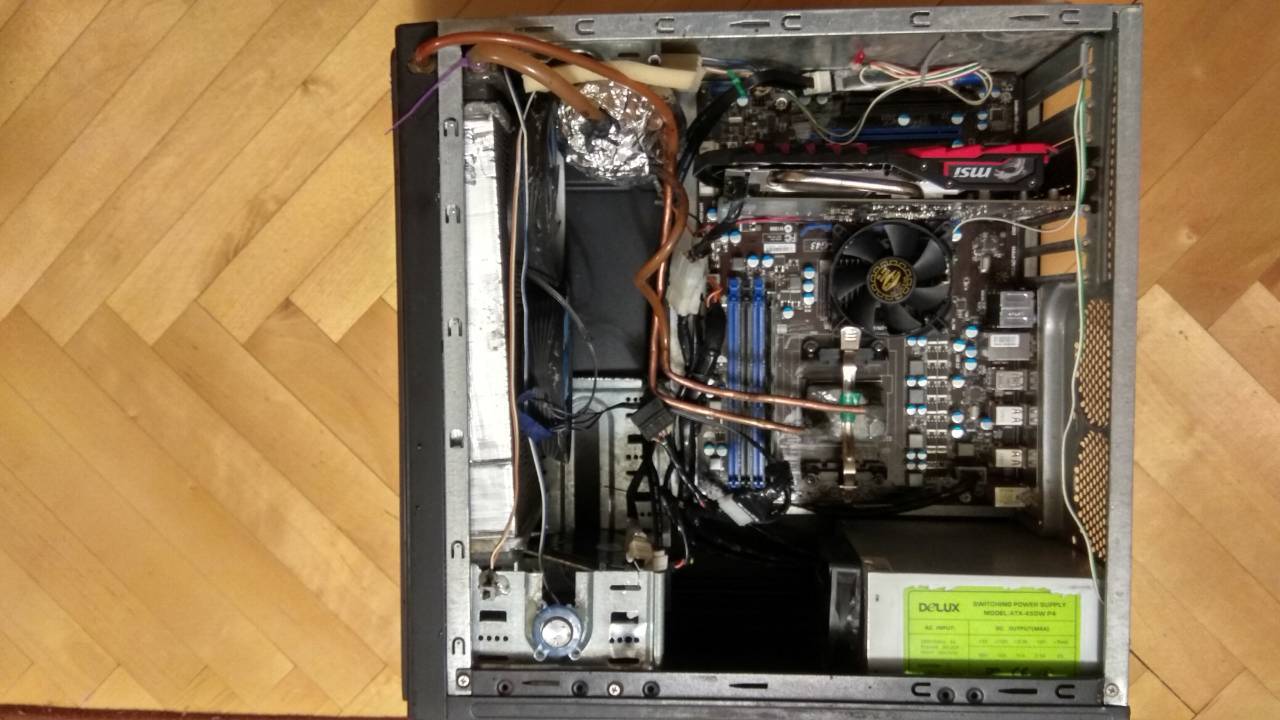 If you want everything to burn, do the cooling yourself! - Water cooling, Cooling, Burned out