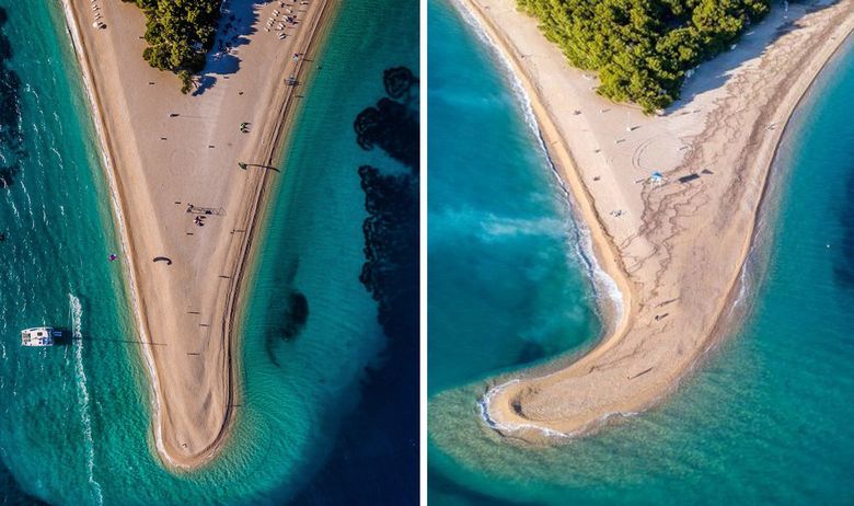 Beach in Dalmatia after a storm - Beach, Croatia, Storm