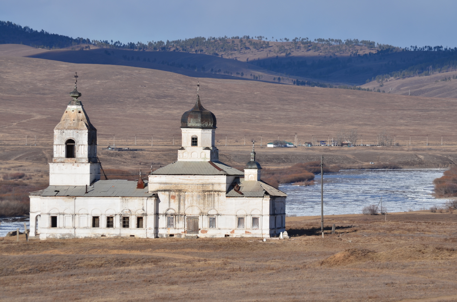 Церковь в Кайдалово Забайкальский край