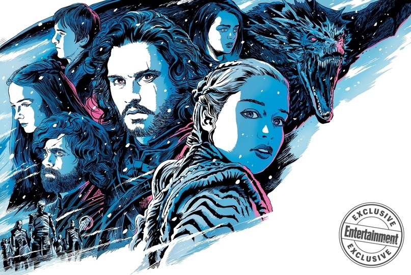 One of the first official promos for season 8 - Game of Thrones, Art, Promo, HBO, Game of Thrones season 8