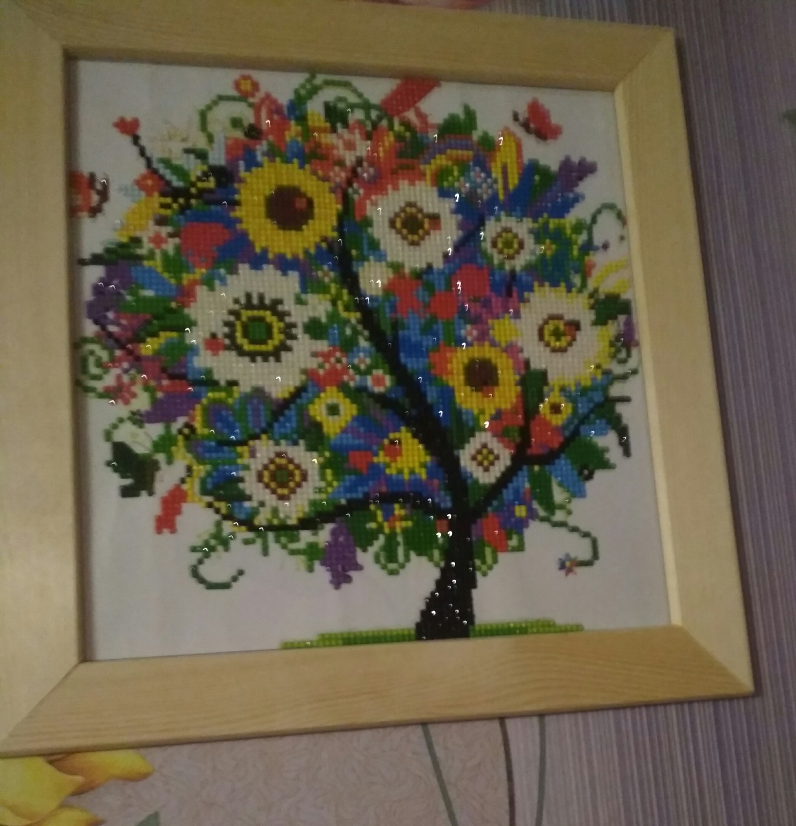 Creativity corner - My, Needlework without process, Cross-stitch, Diamond mosaic, Longpost