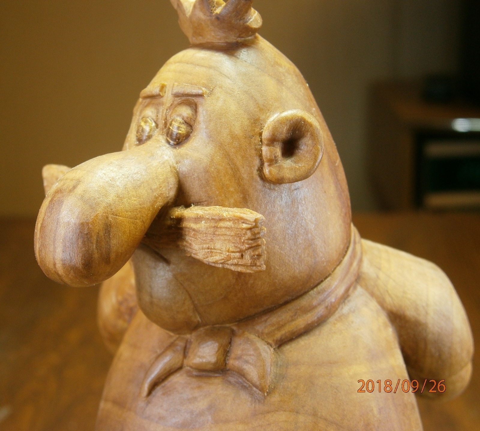 Woodcarving. - My, Father, Wood carving, Handmade, Treasure Island, Longpost, Velikie Luki, GIF