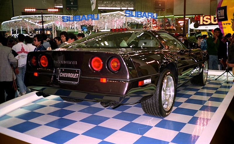 Tokyo Motor Show '1989 - No Japan's cars - Aston martin, Buick, Jeep, Cadillac, Peugeot, Citroen, Ferrari, Chevrolet, Longpost