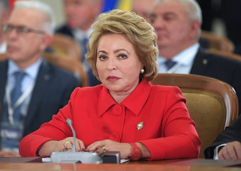 Get your paycheck. Matvienko is outraged by absenteeism of senators - Society, Politics, Russia, Senator, Absenteeism, Meeting, Matvienko, Salary
