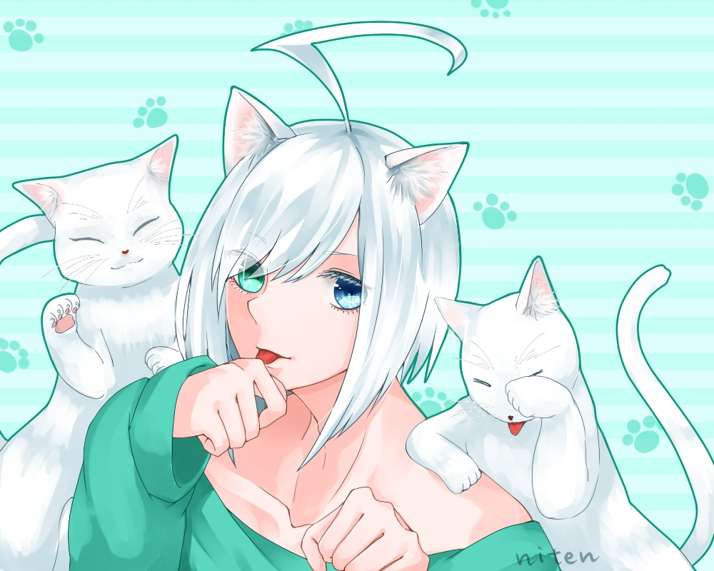 Nya! - Anime, Not anime, Vocaloid, , Anime art, Pixiv