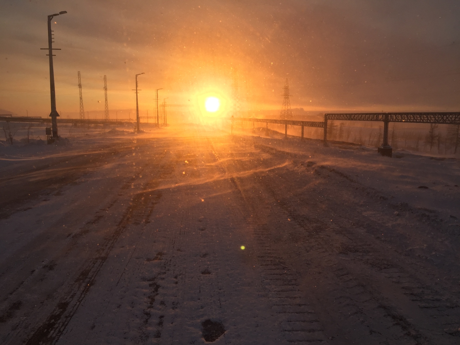 norilsk sun - My, The photo, Nature, The sun, North, Norilsk, Winter