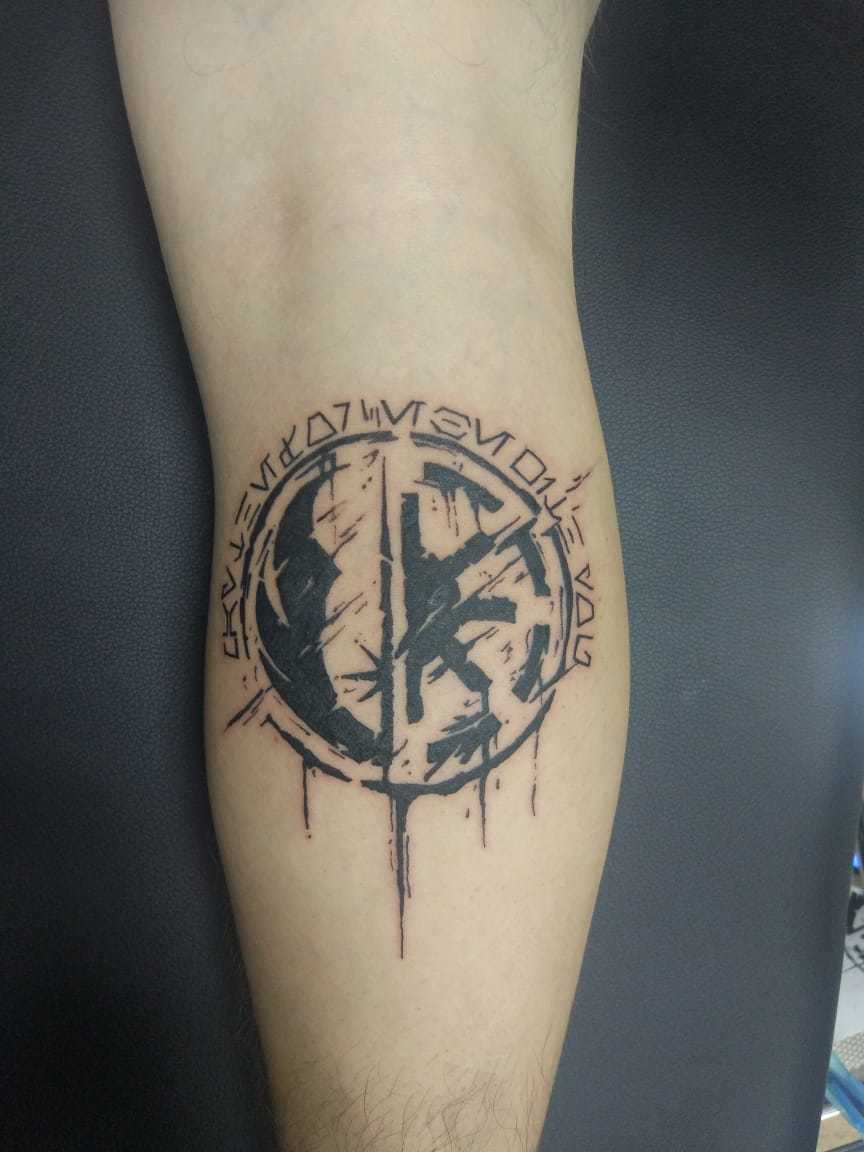 First tattoo - My, Tattoo, , Star Wars