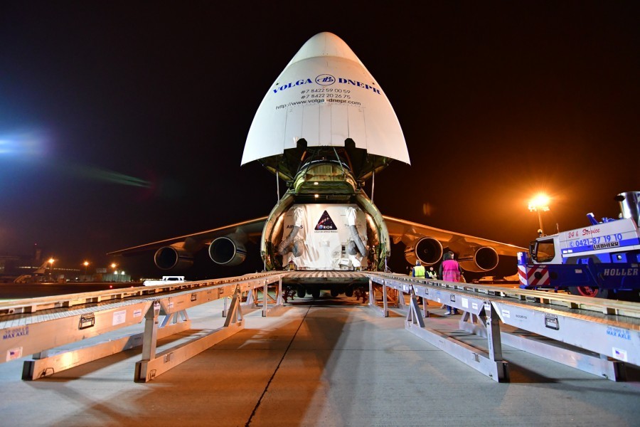 Orion Service Module Arrives in the US - Space, Orion, NASA, Esa, Longpost, Spacecraft, Module