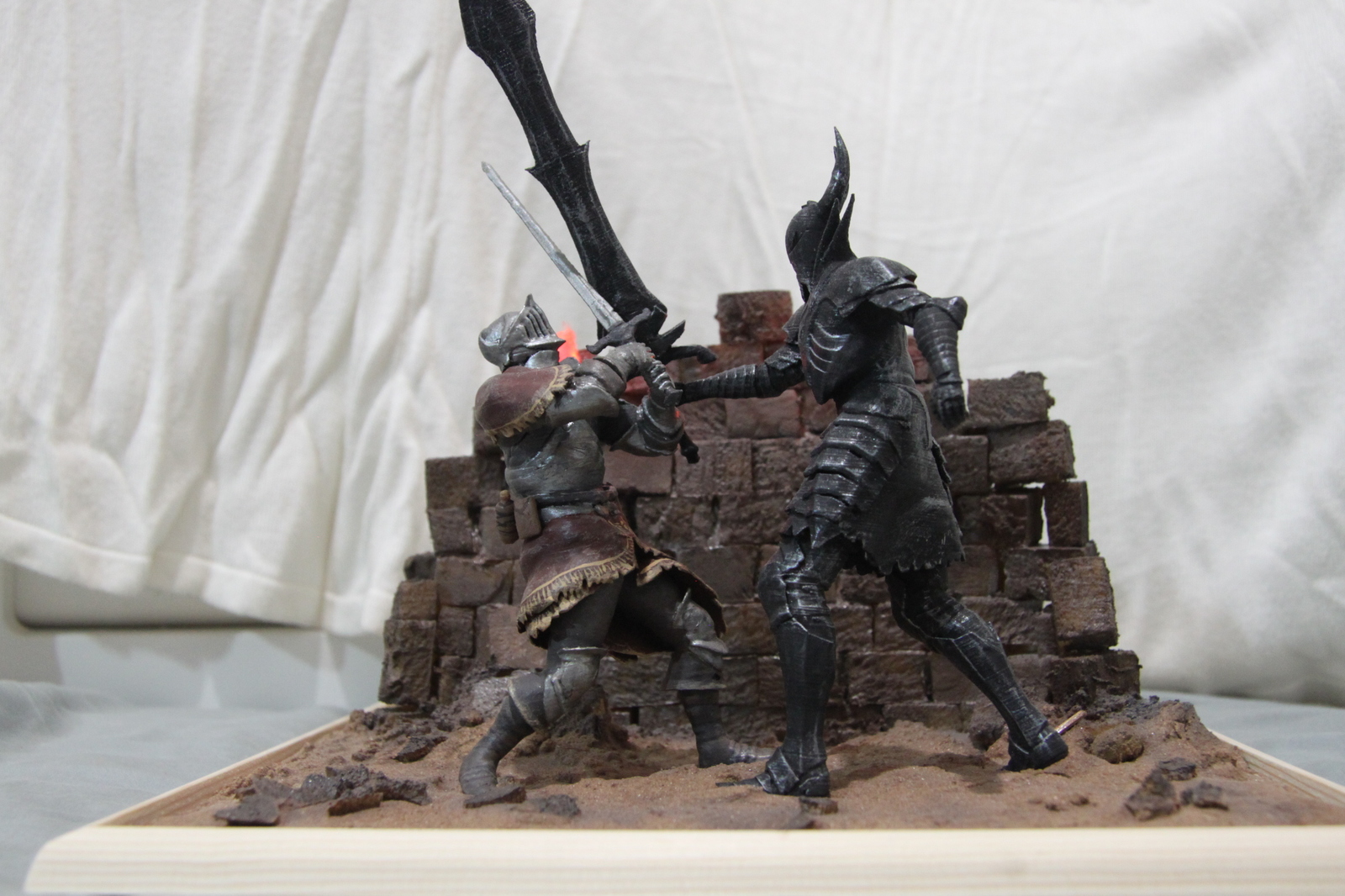 Dark Souls on a 3d printer - My, , 3D печать, Longpost, Dark souls, Dota 2, Skyrim