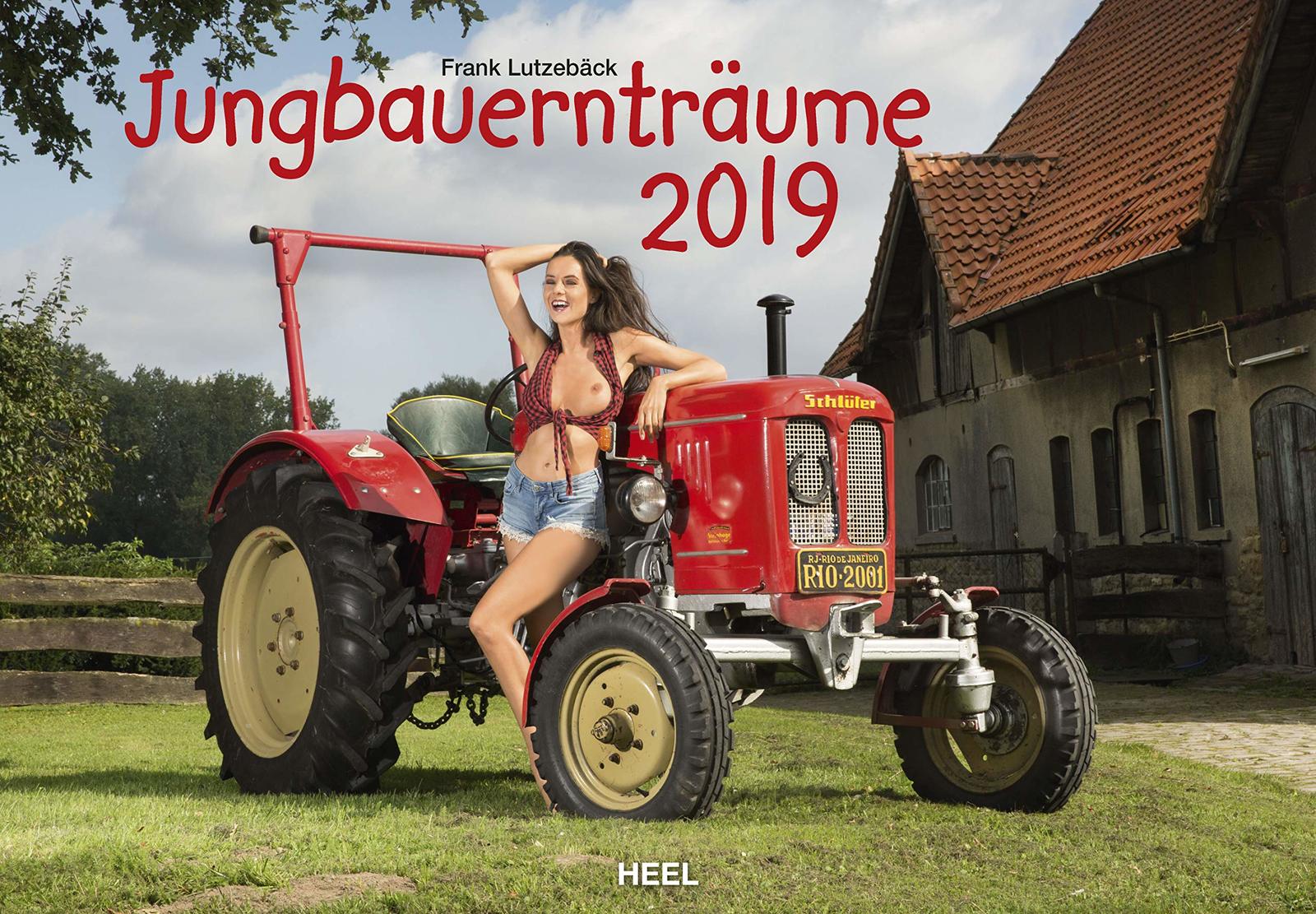 Tractor drivers - NSFW, Tractor, Girls, Erotic calendar, Longpost