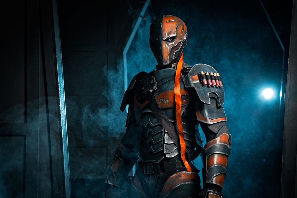 Deathstroke - My, Dc comics, Omega N, Cosplay, Deathstroke, The photo, Longpost, Coub