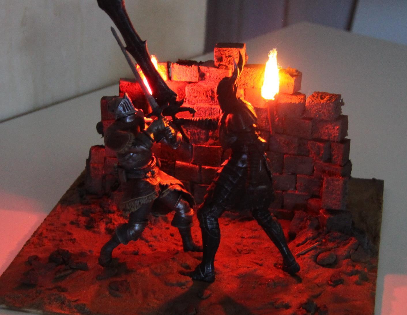 Dark Souls on a 3d printer - My, , 3D печать, Longpost, Dark souls, Dota 2, Skyrim