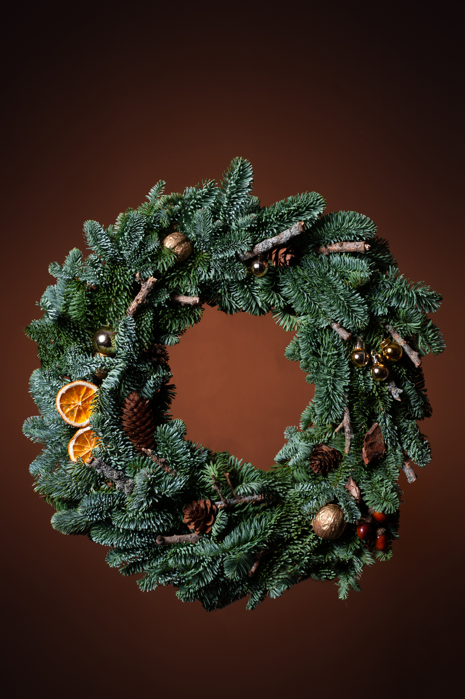 Tried to make Christmas wreaths - My, Havikozoki, Kazanflowerschool, Christmas, Longpost