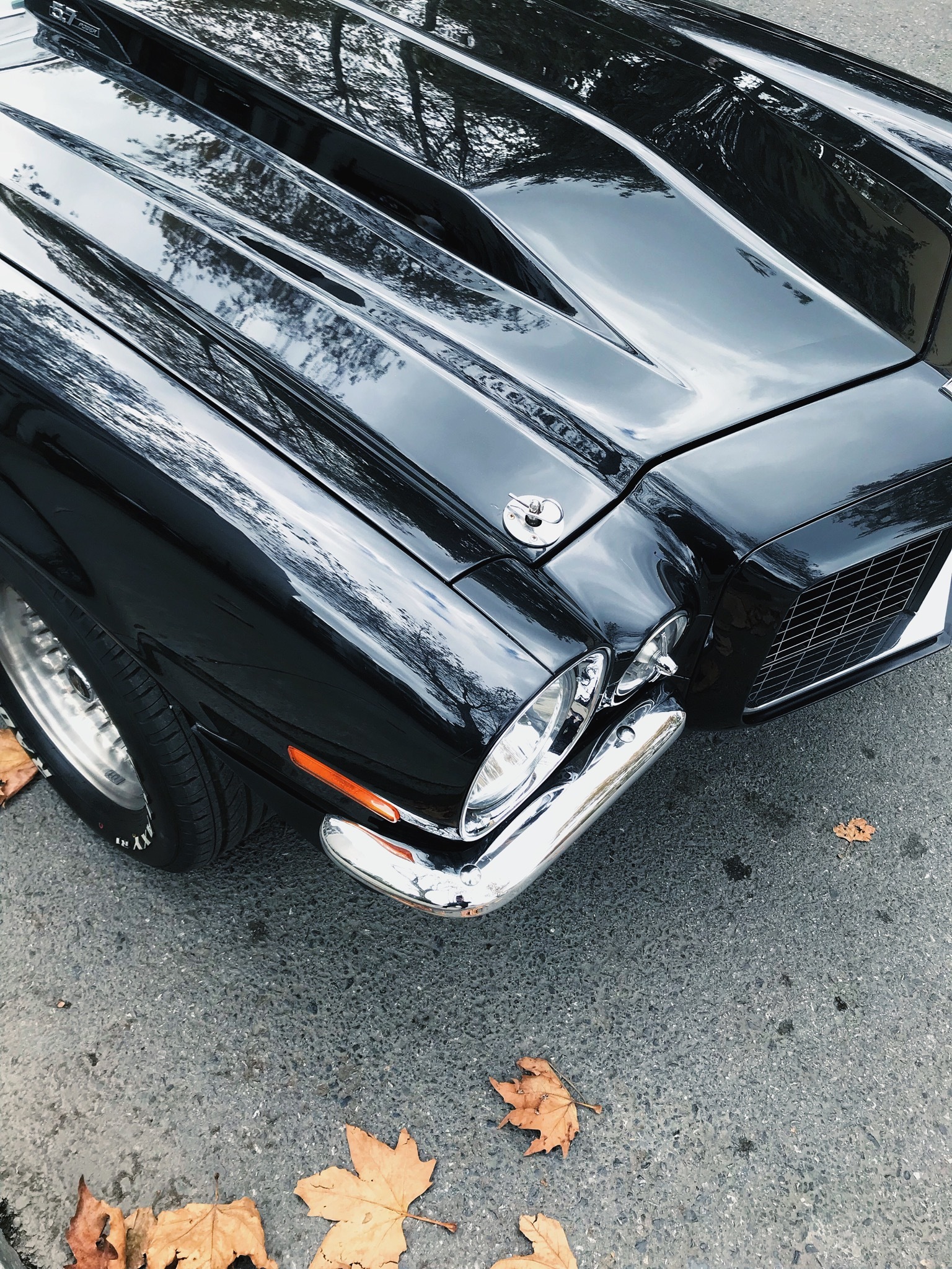 Beauty is in the details - My, Muscle car, Classic, Autumn, The photo, Chevrolet camaro