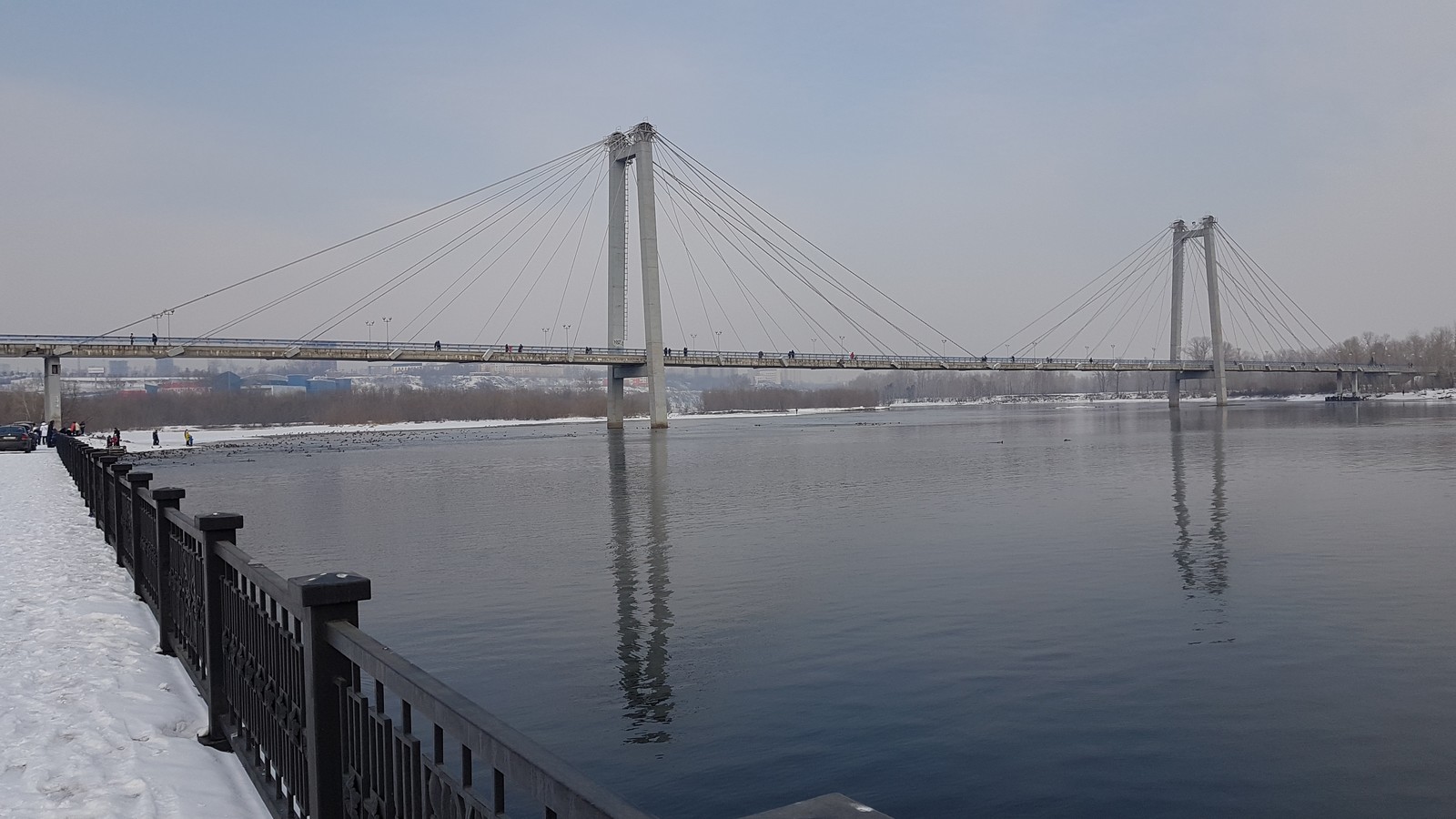 Krasnoyarsk - My, Krasnoyarsk, Communal Bridge, Krasnoyarsk pillars, Longpost, The photo