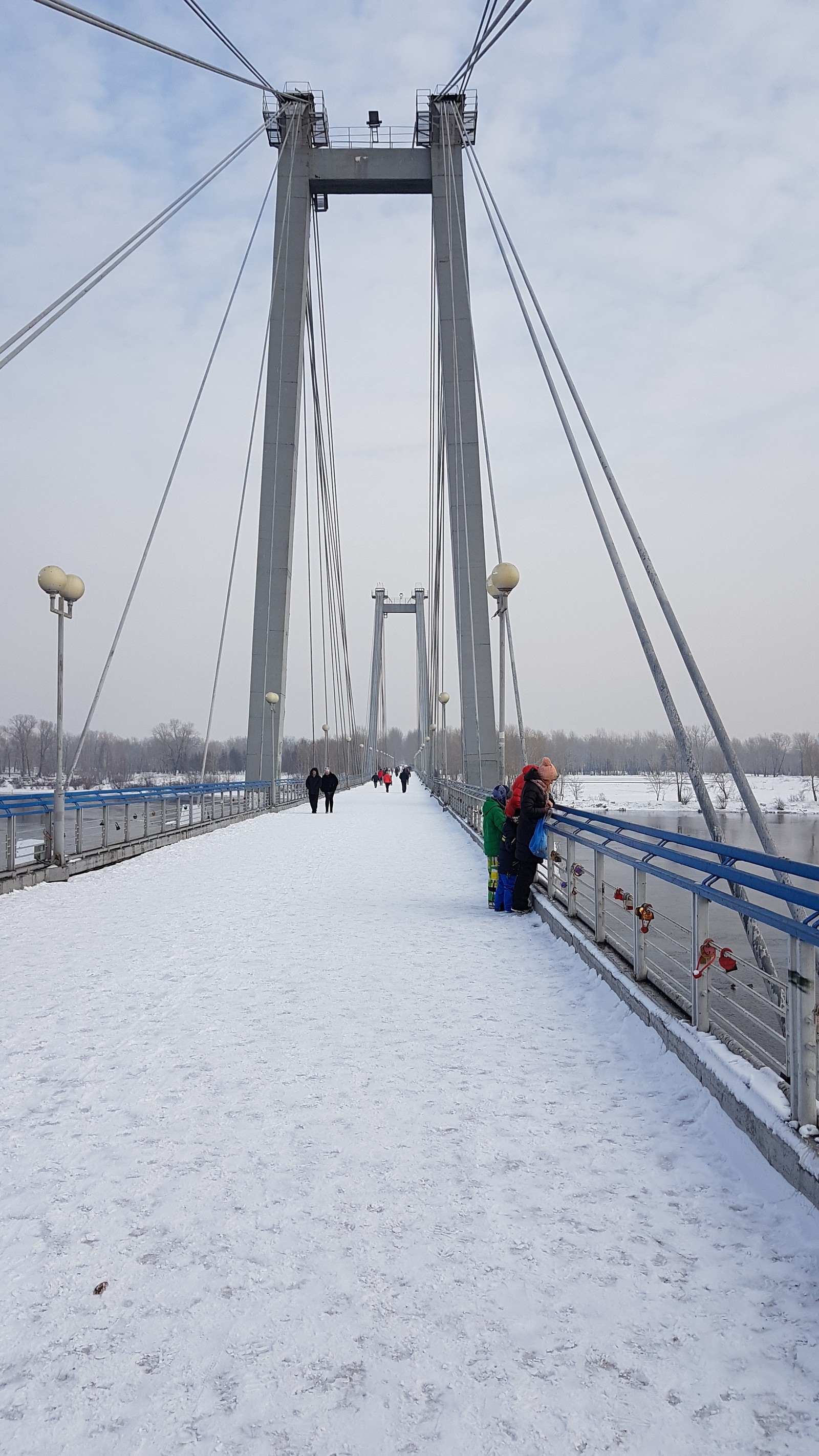 Krasnoyarsk - My, Krasnoyarsk, Communal Bridge, Krasnoyarsk pillars, Longpost, The photo