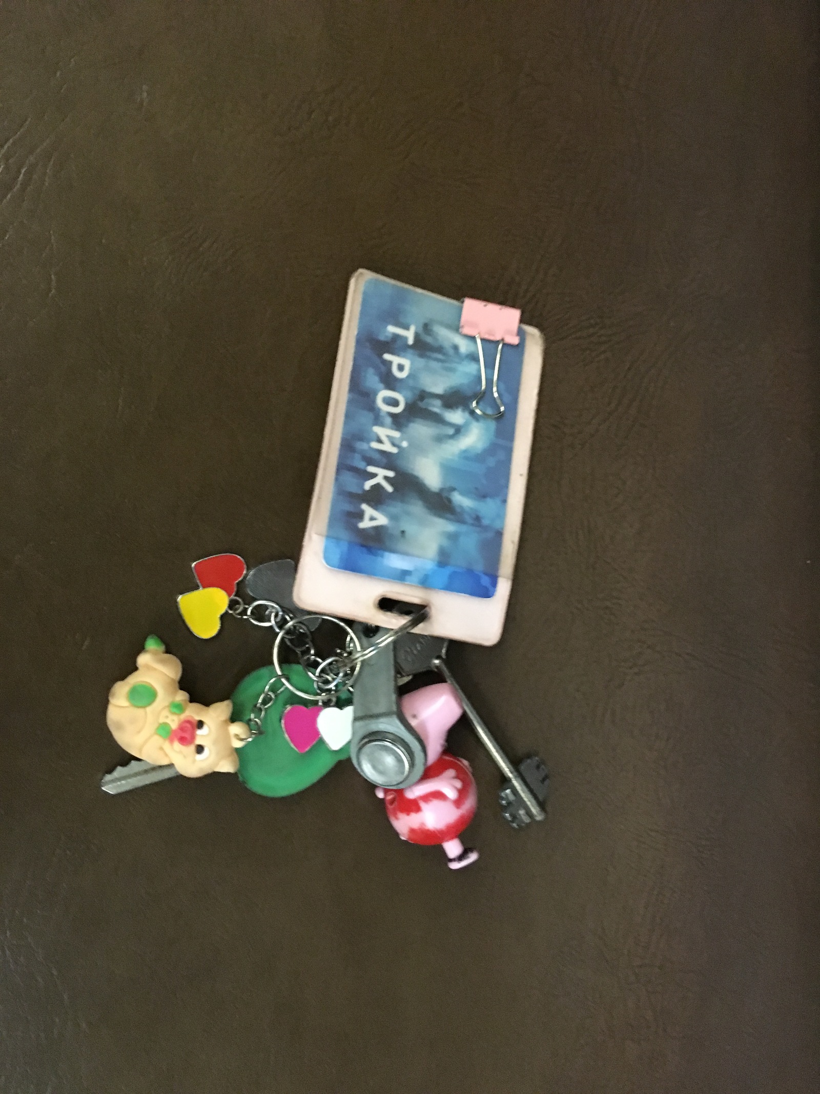 Keys found - My, Keys, Found, A loss, Metro, Peppa Pig, Travel card, Moscow, No rating