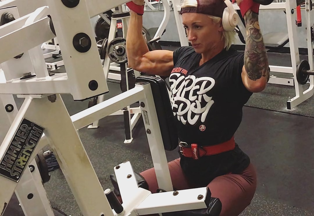 Krista Wharton (@krisstaabeth ) - , Strong girl, Sleep-Sleep, Bodybuilders, Girls, Sports girls, Body-building, Video, GIF, Longpost