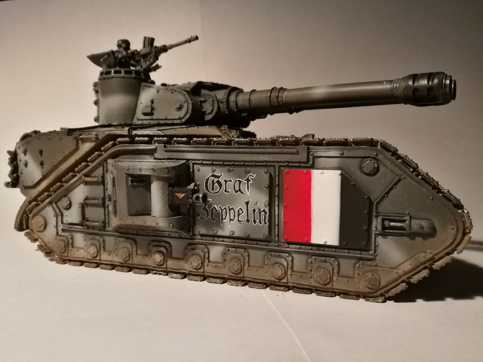 Macharius Vanquisher of krieg armored regiment - My, Warhammer 40k, Wh miniatures, Imperium, Astra Militarum, Death korps of krieg, Hobby, Longpost