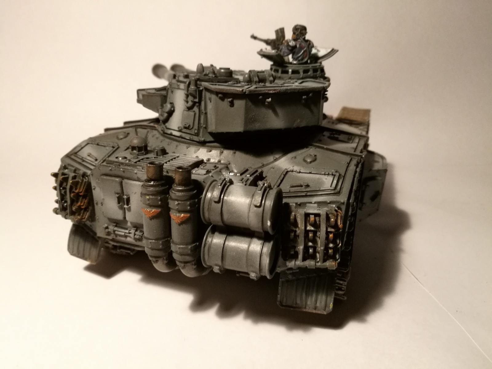 Macharius Vanquisher of krieg armored regiment - My, Warhammer 40k, Wh miniatures, Imperium, Astra Militarum, Death korps of krieg, Hobby, Longpost