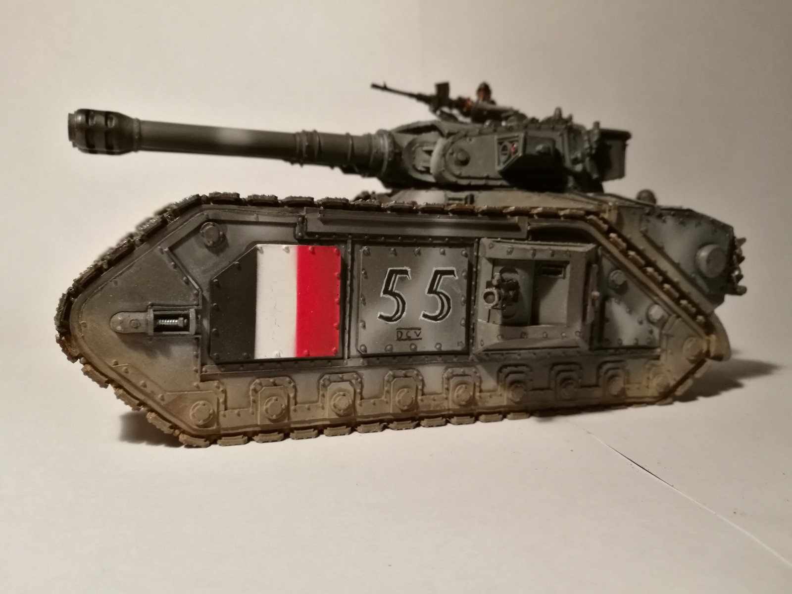 Macharius Vanquisher of krieg armored regiment - Моё, Warhammer 40k, Wh miniatures, Imperium, Astra Militarum, Death Korps of Krieg, Хобби, Длиннопост