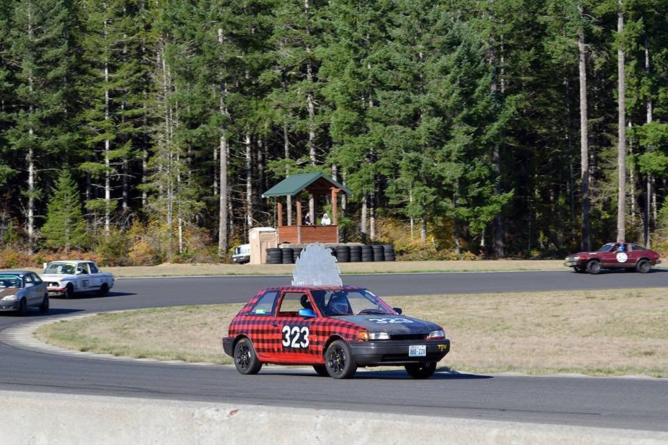 Gopnik team at the Lemon (not to be confused with Le Mans) race in Shelton, Washington. - Chiki-Breeks, Race, Niva, Gopniks, Domestic auto industry, Longpost