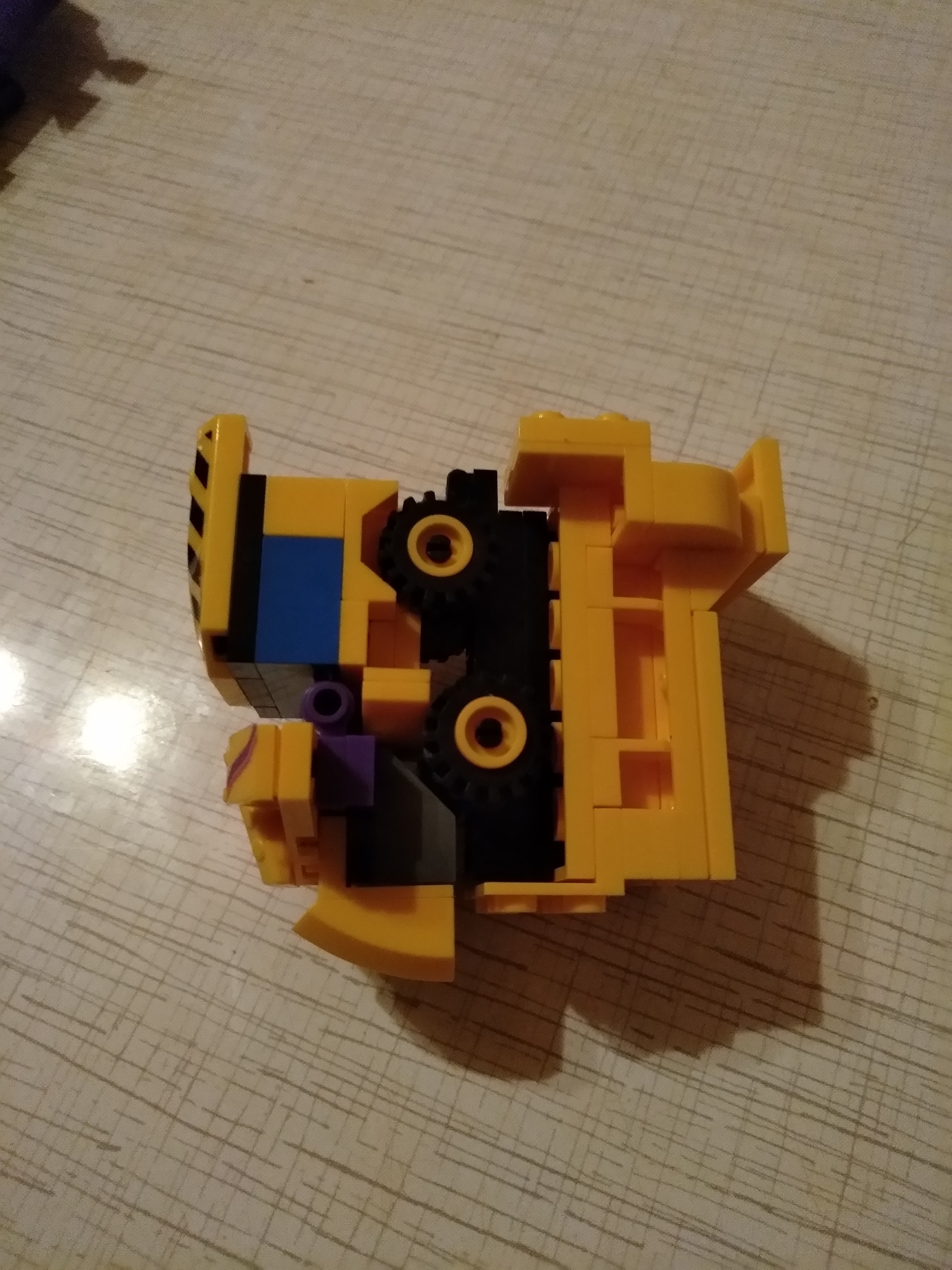 Robot Transformer God of War - My, Analogue, Lego, Constructor, Transformers, Longpost