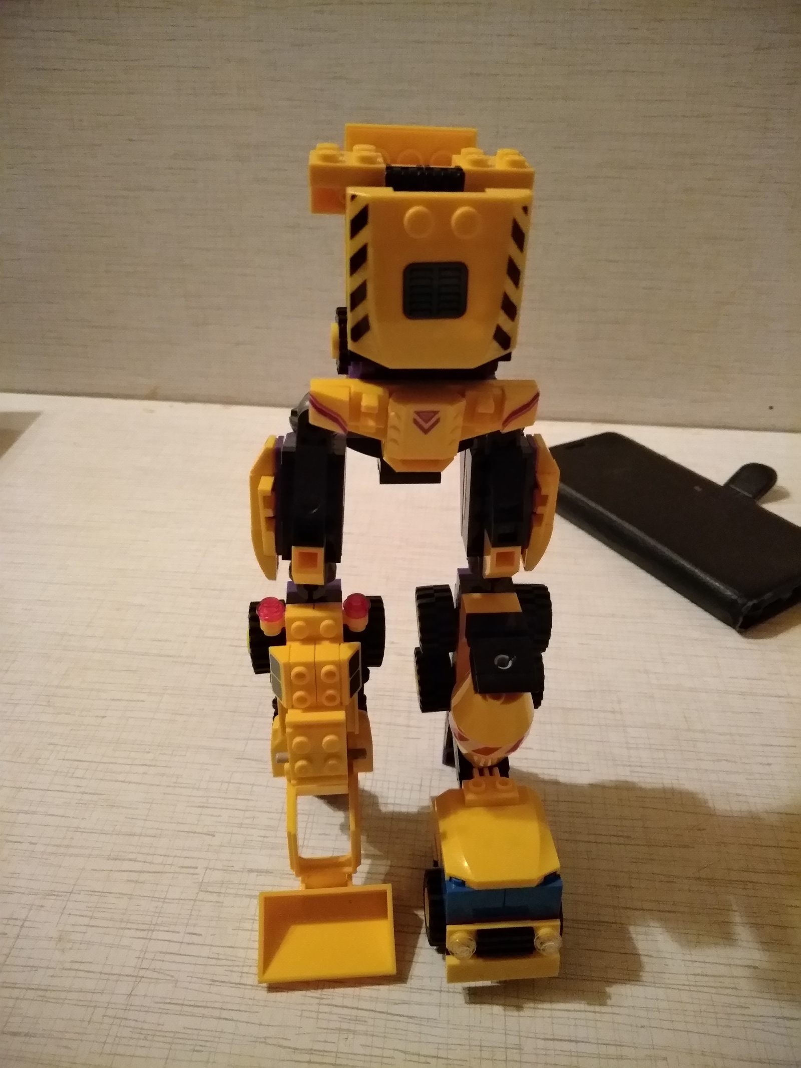 Robot Transformer God of War - My, Analogue, Lego, Constructor, Transformers, Longpost