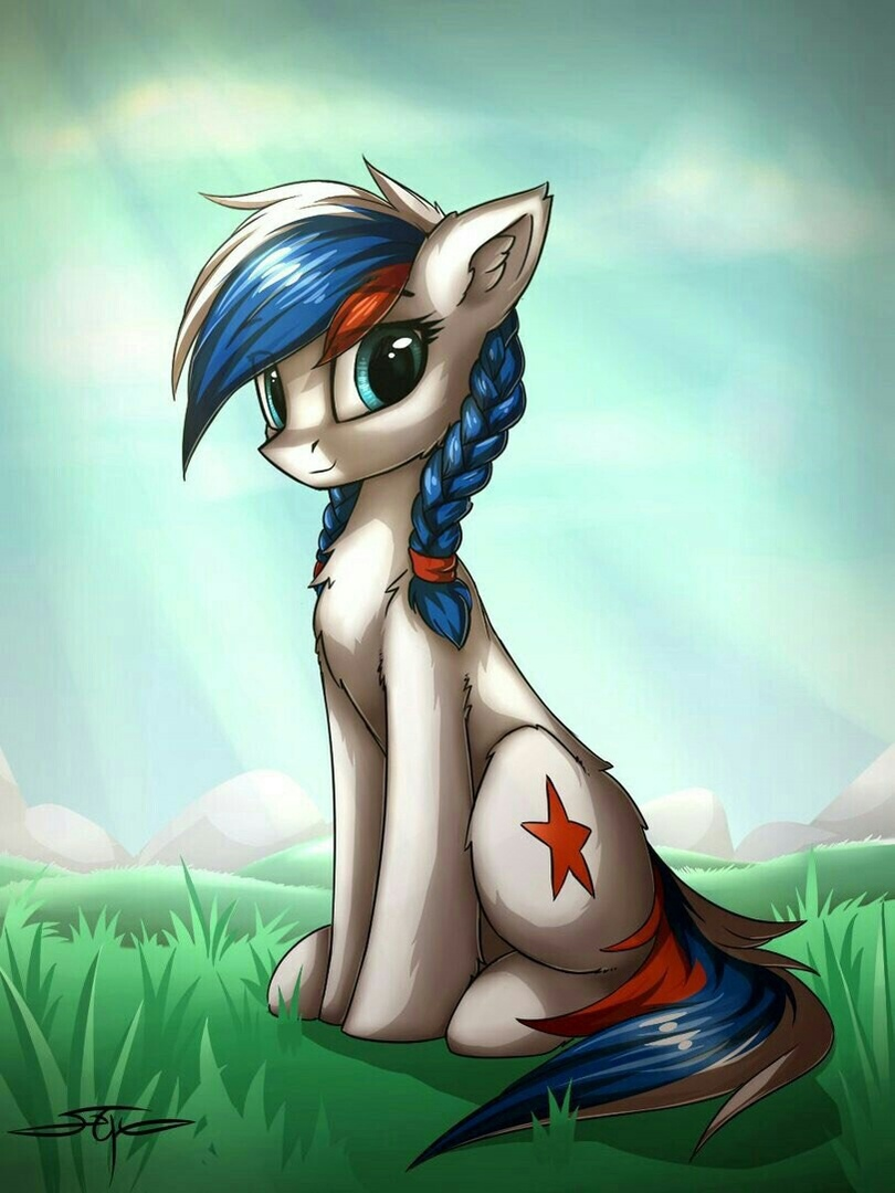 Маруся - My Little Pony, Original Character, Россия, Marussia, Арт, MLP Marussia, Понификация