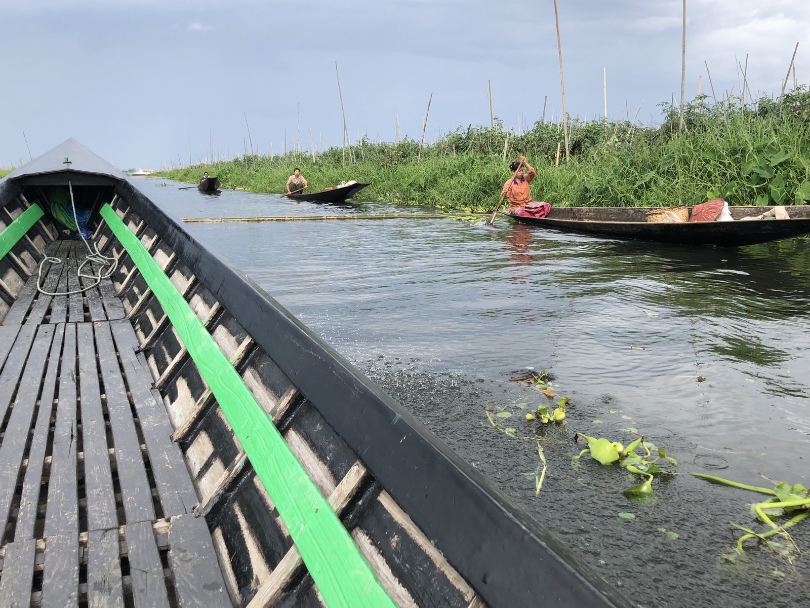 Floating speed bump - My, Myanmar, Travels, Interesting, Speed ??bump, Lake