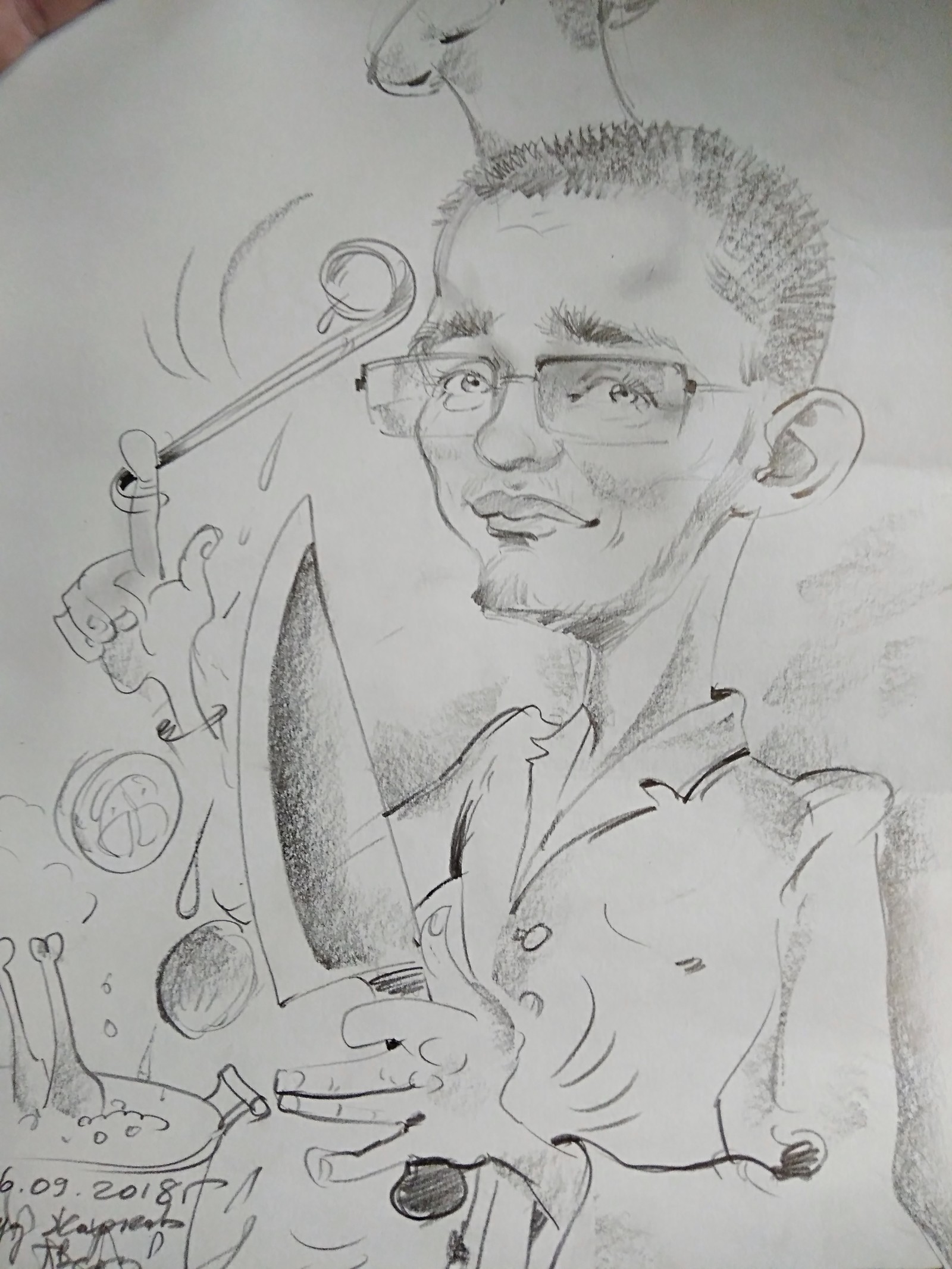 Drawing - Pencil drawing, It's me