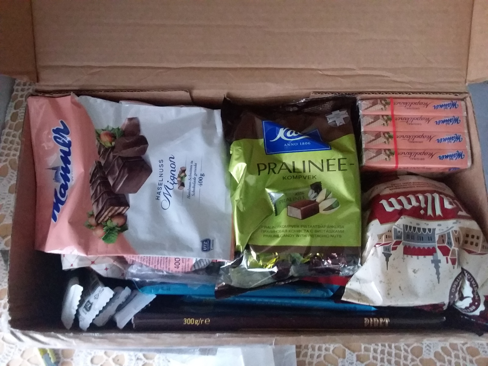 My santa claus - My, Presents, Package, Estonia, Austria, friendship, , Yummy, Longpost